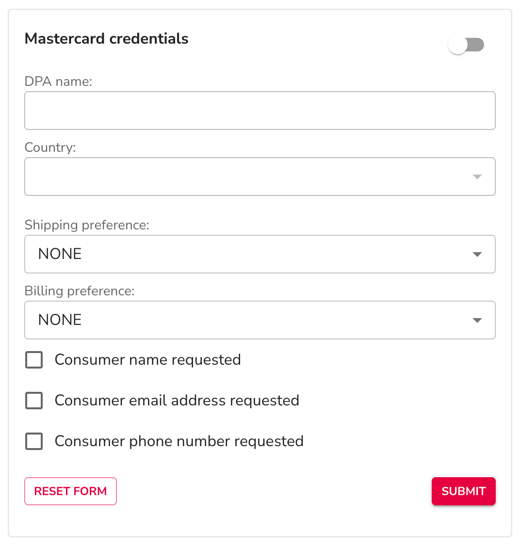 Click to Pay Integration